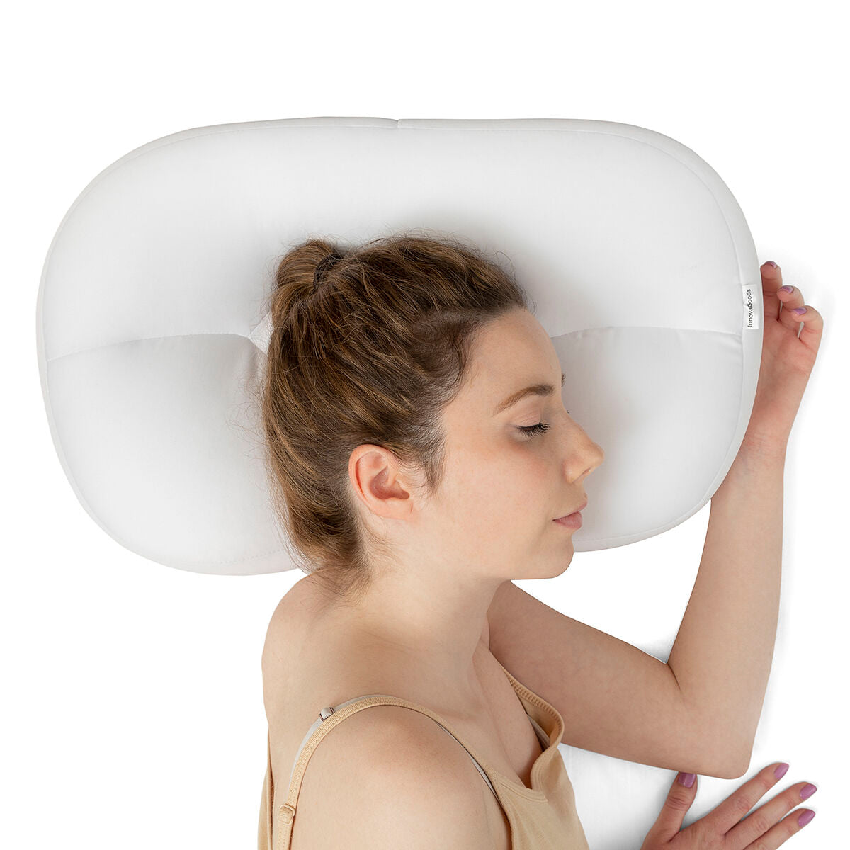 3D Anti-wrinkle Cloud Pillow Wrileep InnovaGoods-4